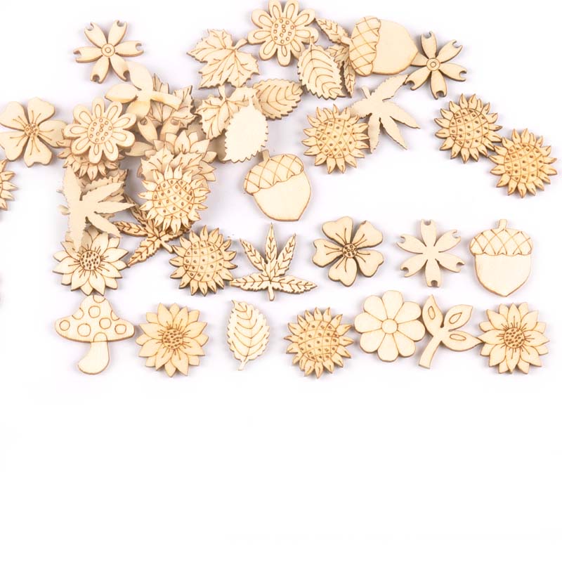 30 sztuk 25-30mm drewno DIY ak – Craft Embellishment recenzja i cena