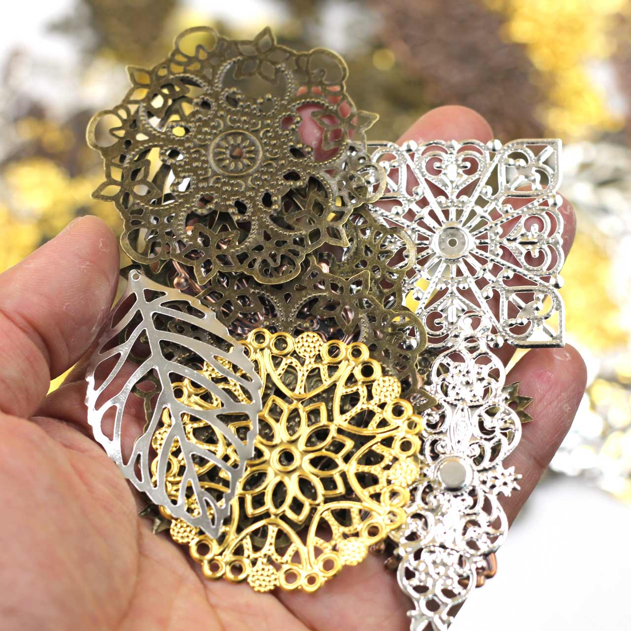 Ozdoby Złącza Losowy Mieszany  – Craft Embellishment recenzja i cena