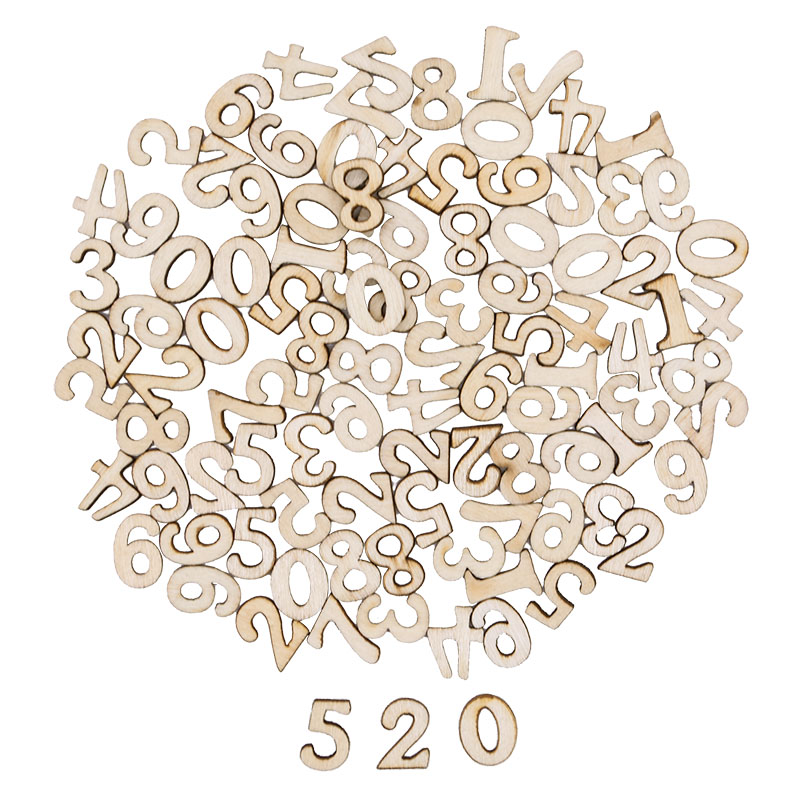 100szt Litery Drewniany Alfabe – Craft Embellishment recenzja i cena