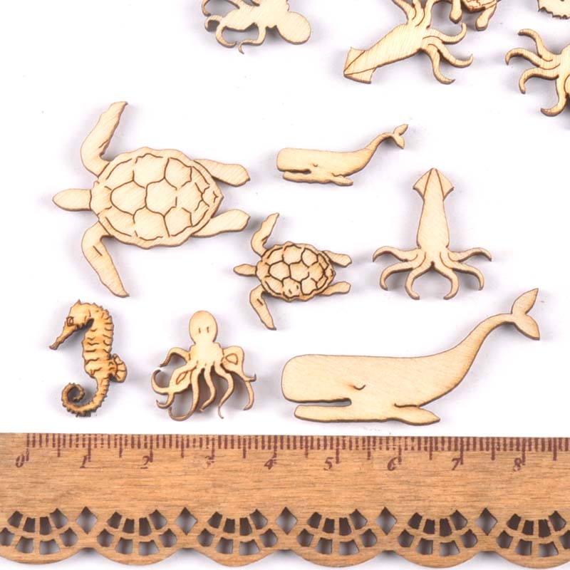 20 sztuk 25-40mm żółw morski/k – Craft Embellishment recenzja i cena