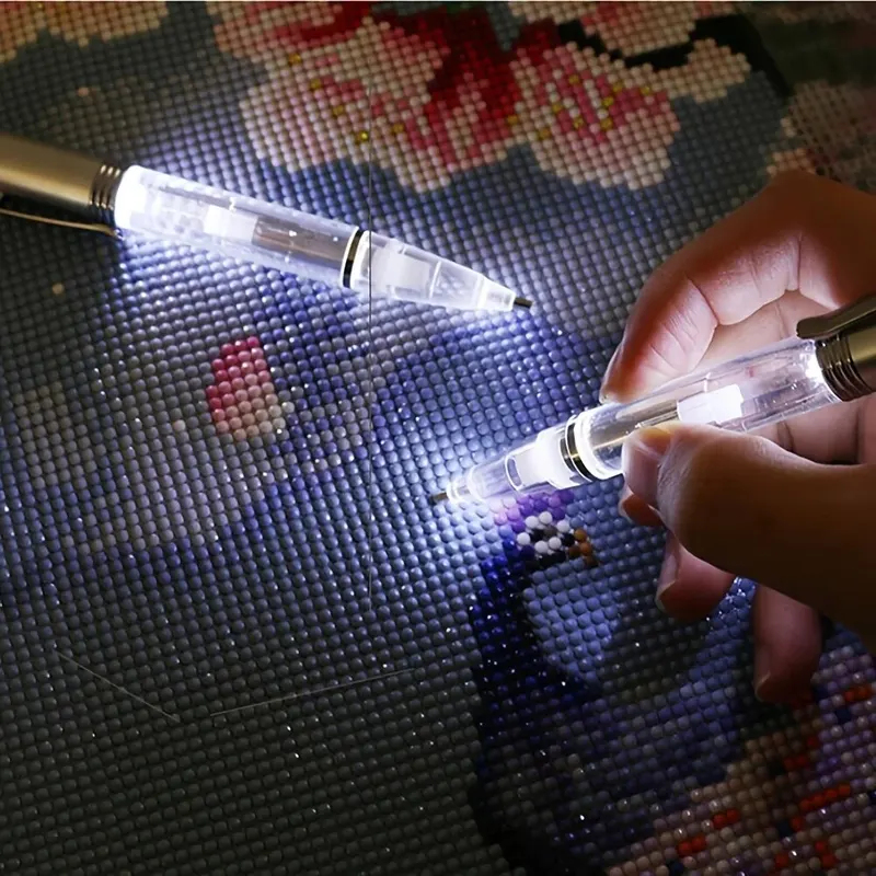 Długopis LED do malowania diam – Embroidery Embellishments recenzja i cena