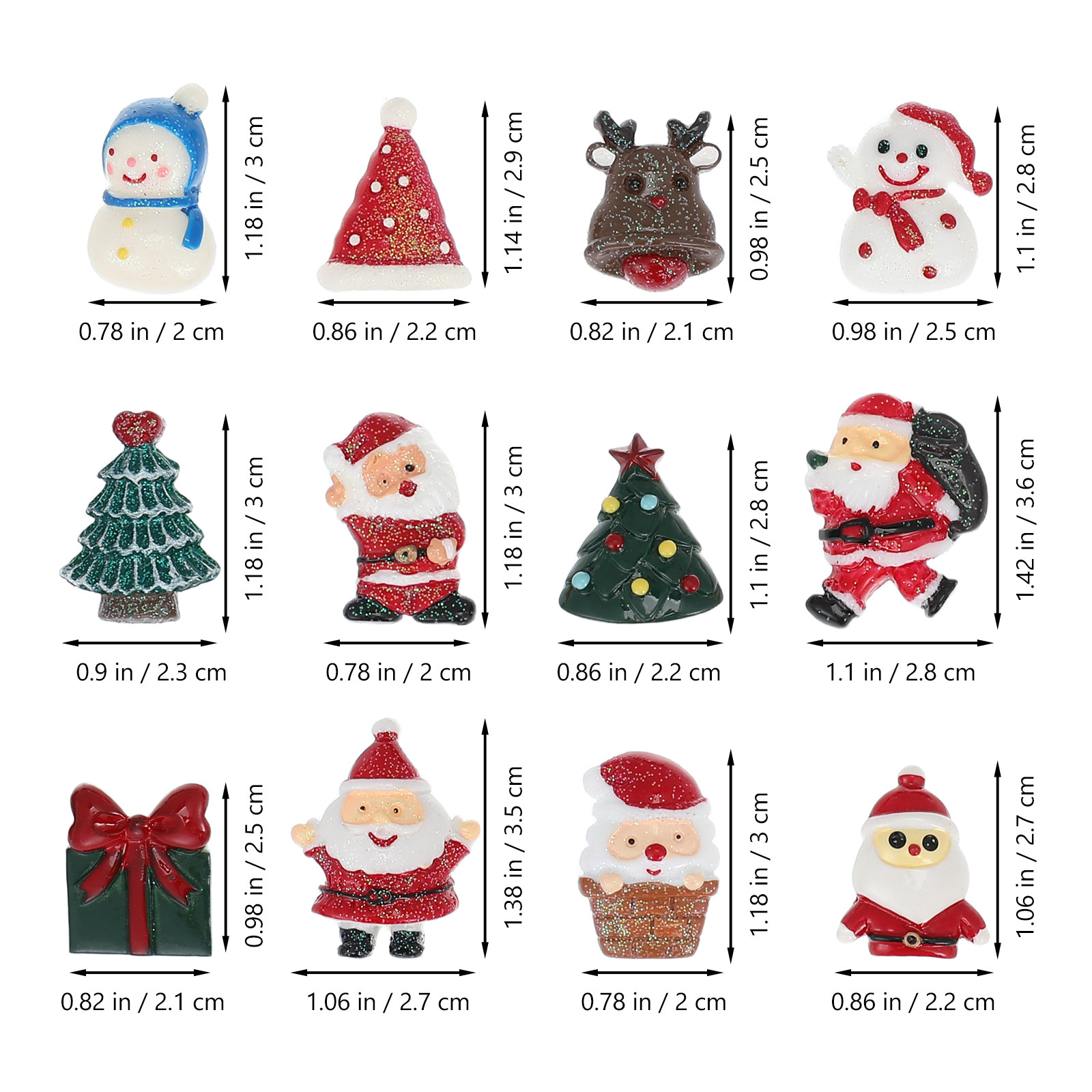 50 szt. Ozdób Świątecznych, Mi – Craft Embellishment recenzja i cena
