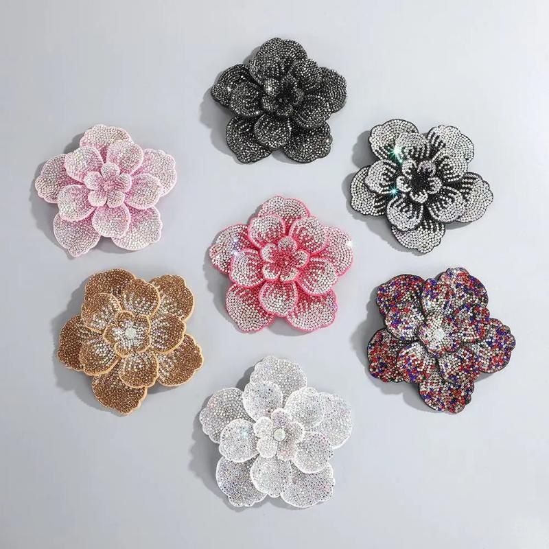 1 szt. Trójwymiarowa naszywka  – Sew On Rhinestone recenzja i cena