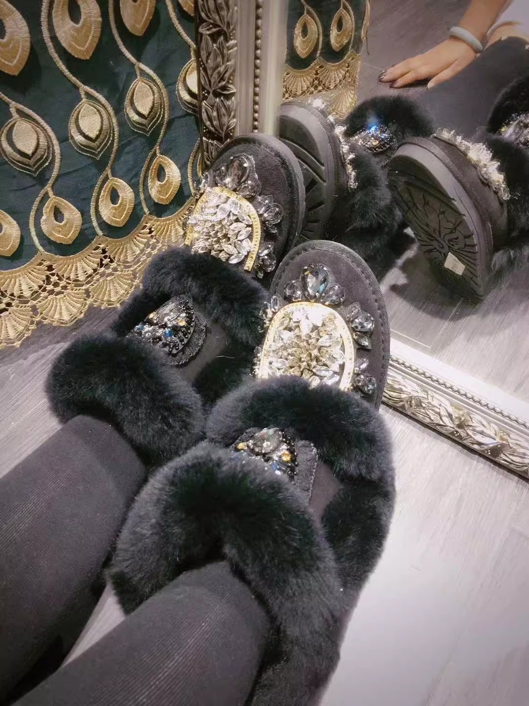 Bling czarny biały klejnot kry – Sew On Rhinestone recenzja i cena