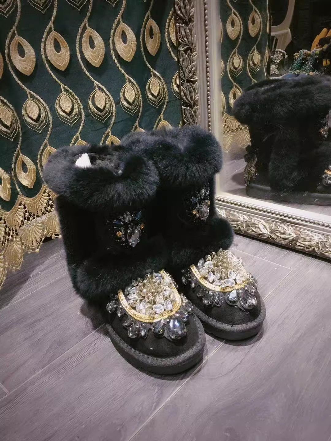 Bling czarny biały klejnot kry – Sew On Rhinestone recenzja i cena