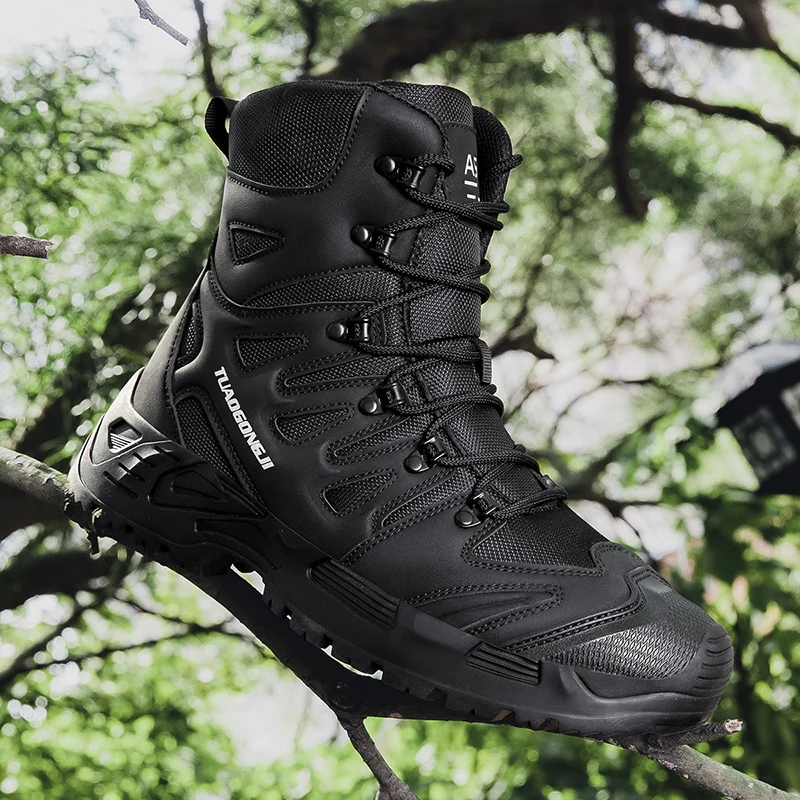 Męskie buty taktyczne trekking – Guipure Lace Panel recenzja i cena