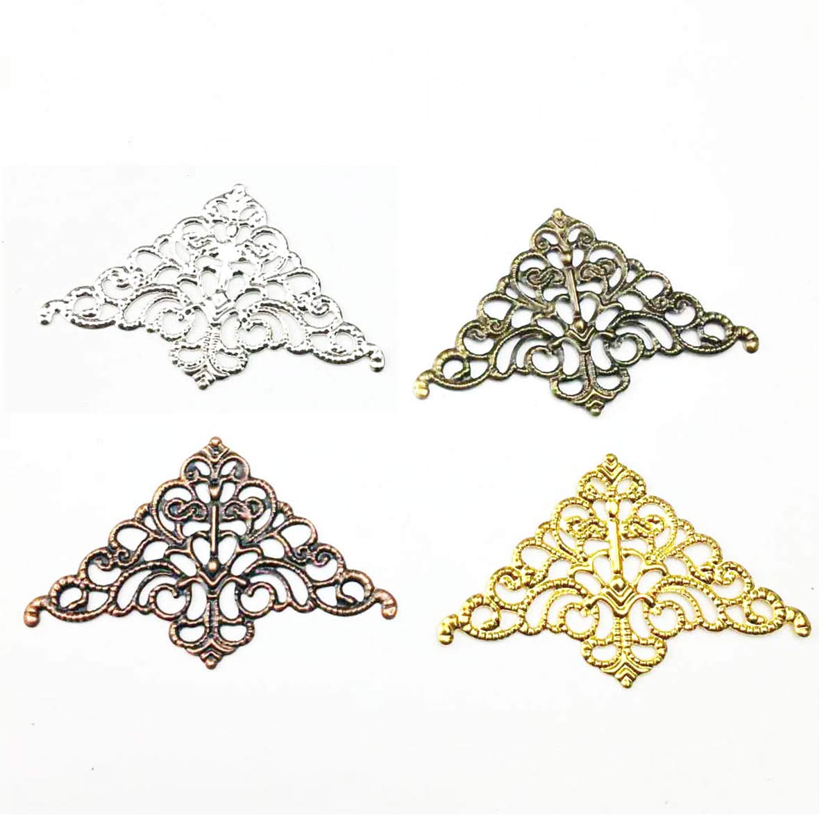 200 sztuk ażurowych trójkątnyc – Craft Embellishment recenzja i cena