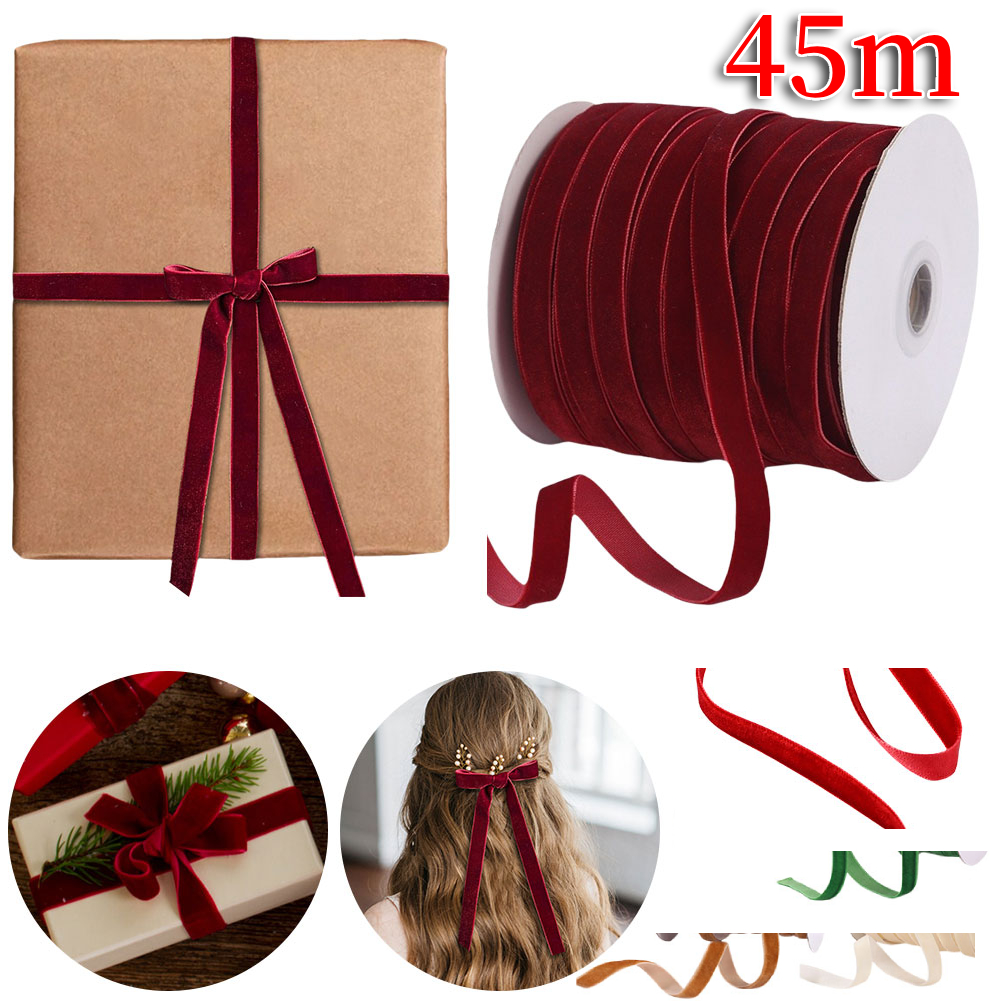 Wstążka aksamitna wstążka deko – Velvet Ribbon Roll recenzja i cena